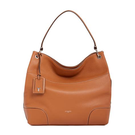 LE 5 A 7 HOBO EN cuir grainé 